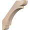 Ekena Millwork 5 1/2"W x 26"D x 26"H Olympic Smooth Knee Brace, Douglas Fir BRC06X26X26OLY00SDF - alternate 1